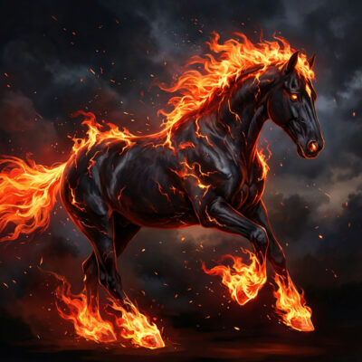 Feuer-Pferd