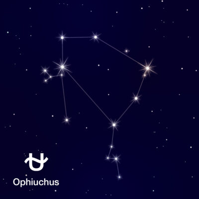 Sternbild "Ophiochus", der "Wasserträger"
